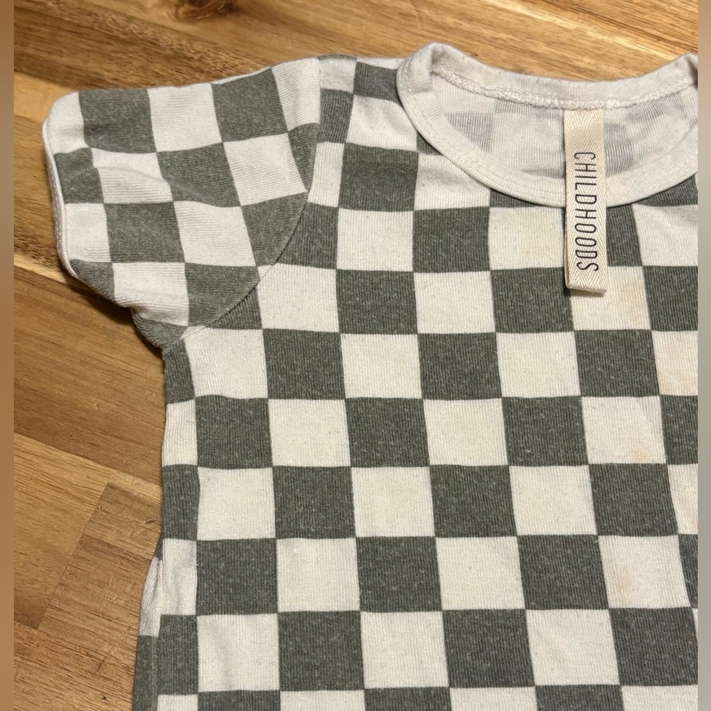 Childhoods • Ringer Tee • Checkered